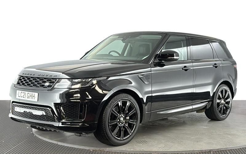Used Land Rover Range Rover Sport HSE 300 HP (220 kW) 2021 Black SUV