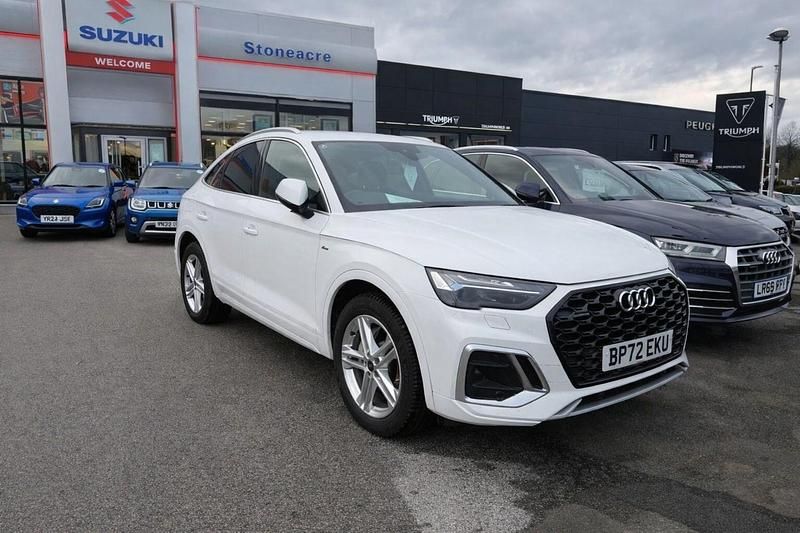 Used Audi Q5 S-Line 2022 White SUV