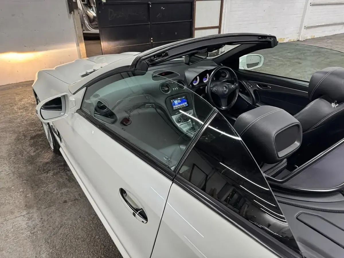 Used Mercedes SL500 2008 White Cabriolet