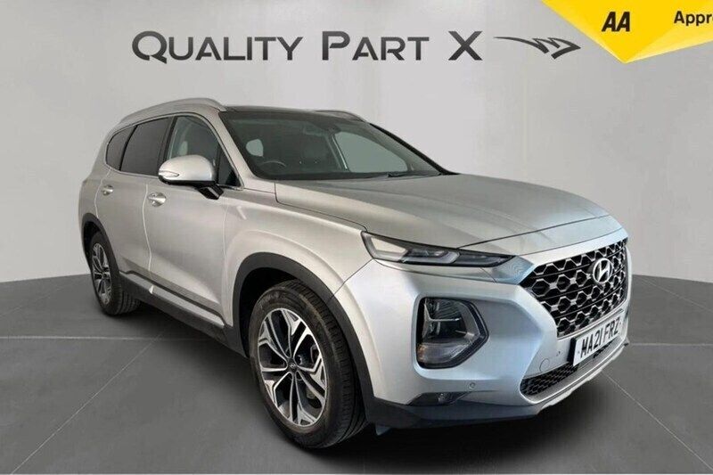 Silver Used 2021 Hyundai Santa Fe Premium SE SUV | £22,700 (Fair price) - Image 1/1