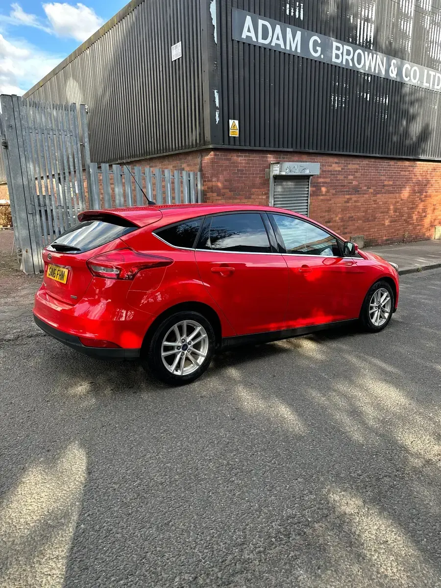 Used Ford Focus Zetec 2016 Red Hatchback