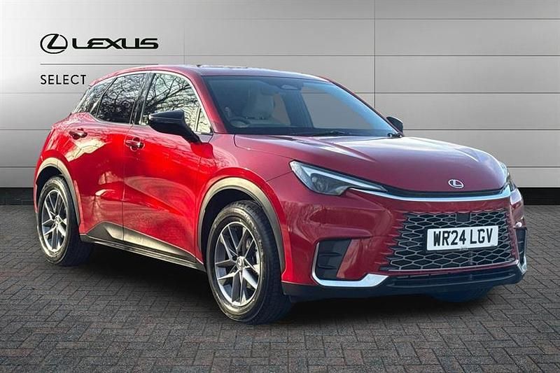 Red Used 2024 Lexus LBX SUV | £27,995 (Good price) - Image 1/3