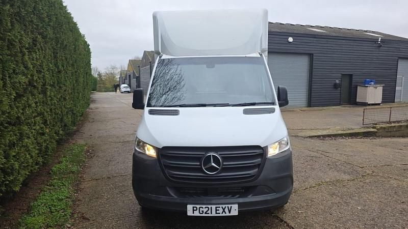 Begagnad Mercedes Sprinter Progressive 2021 Vit Van