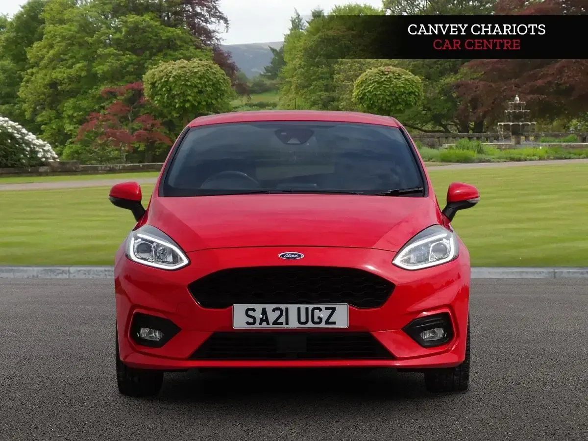 Używany Ford Fiesta ST-Line 95 KM (69 kW) 2021 Czerwony Hatchback