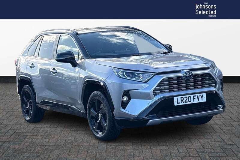 Silver Used 2020 Toyota RAV4 Hybrid SUV | £22,950 (Fair price) - Image 1/4