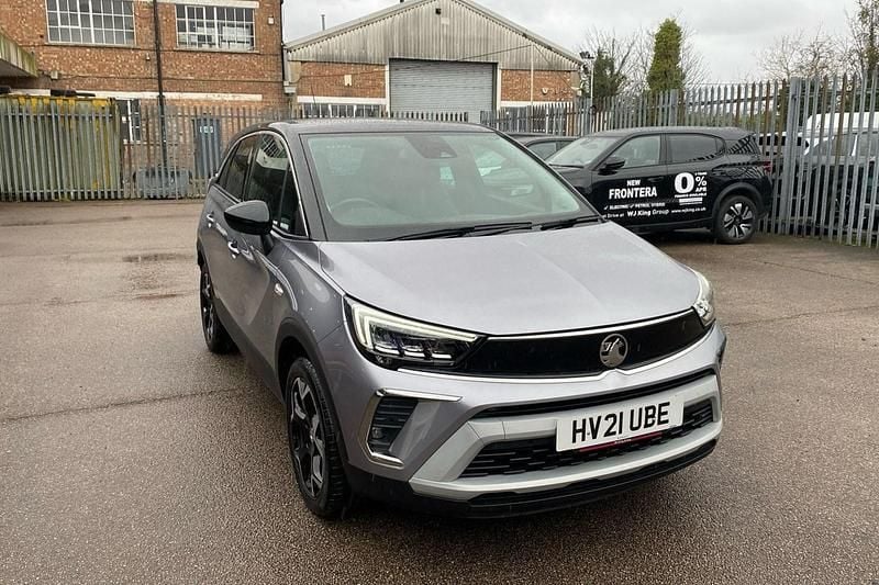 Used Vauxhall Crossland Elite 130 HP (95 kW) 2021 Grey SUV
