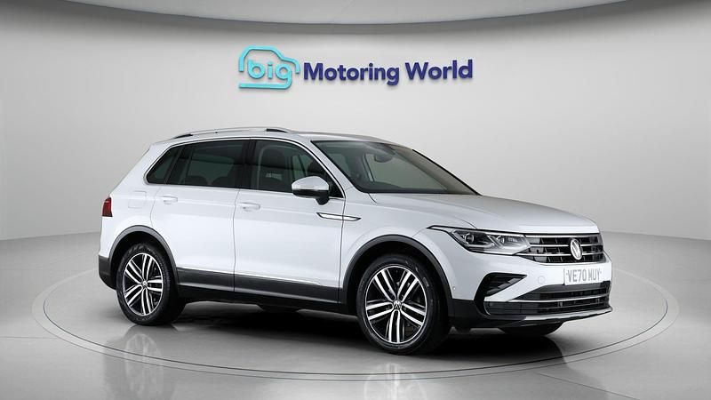 White Used 2020 VW Tiguan Elegance SUV | £20,800 (Fair price) - Image 1/4