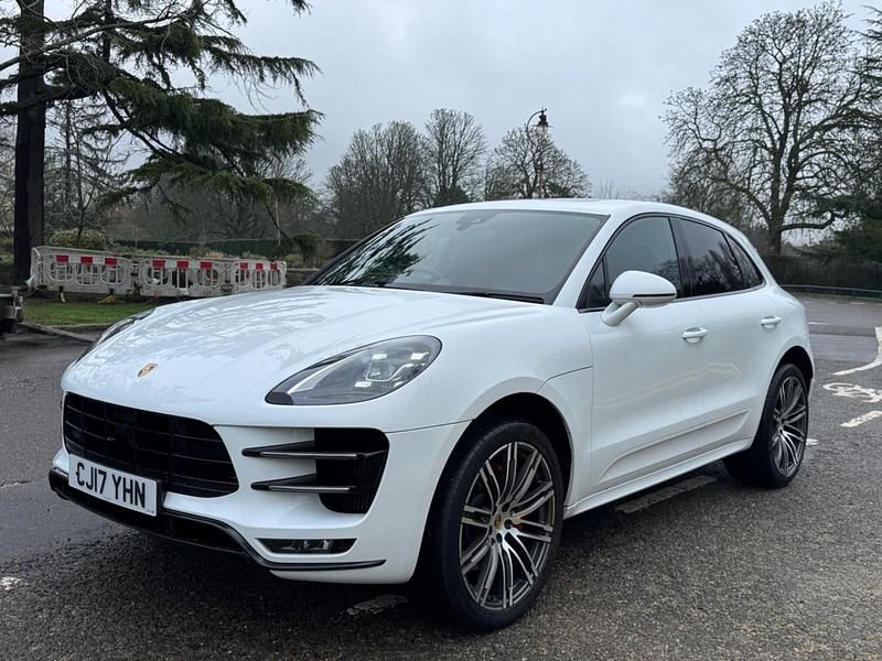 Used Porsche Macan Turbo 2017 White SUV