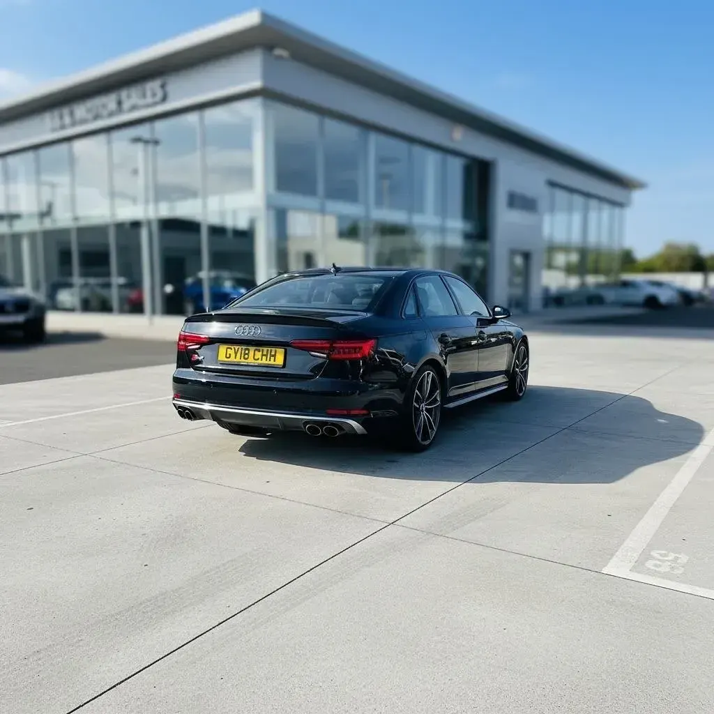 Used Audi A4 2018 Black Sedan
