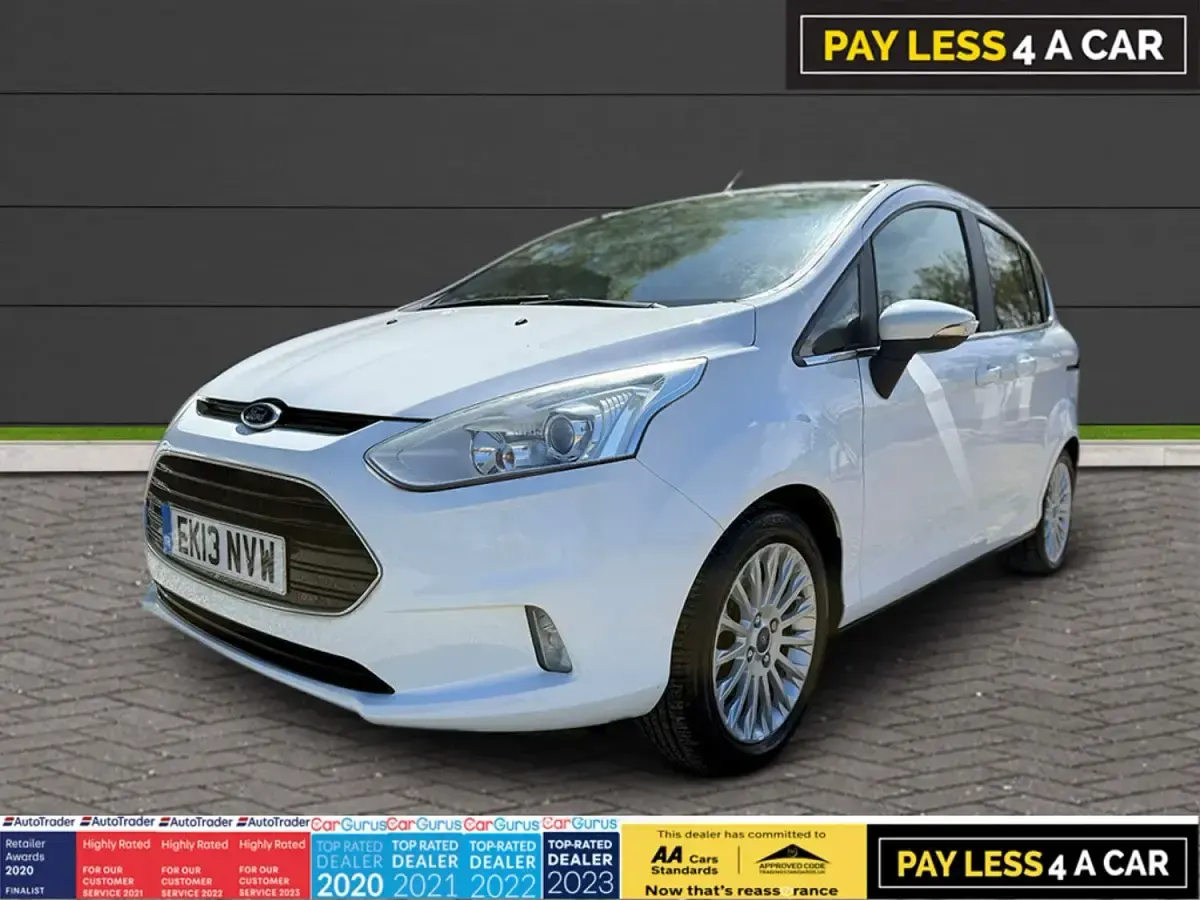 Usado Ford B-MAX Titanium 100 HP (73 kW) 2013 Branco Monovolume