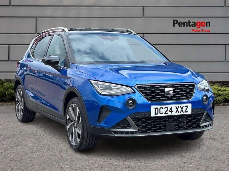 Blue Used 2024 Seat Arona FR Sport SUV | £17,949 (Fair price) - Image 1/4