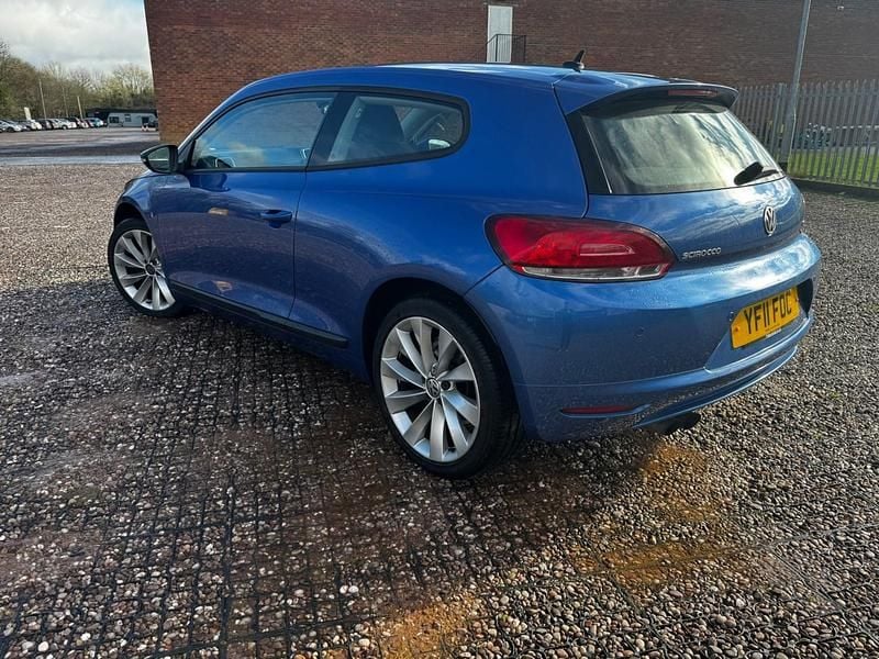Used VW Scirocco 2011 Blue Coupe
