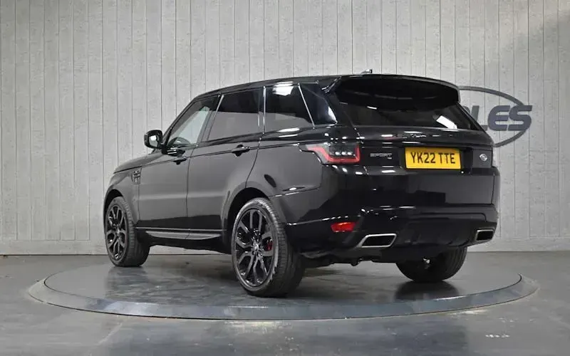 Used Land Rover Range Rover Sport HSE Dynamic 300 HP (220 kW) 2021 Black SUV