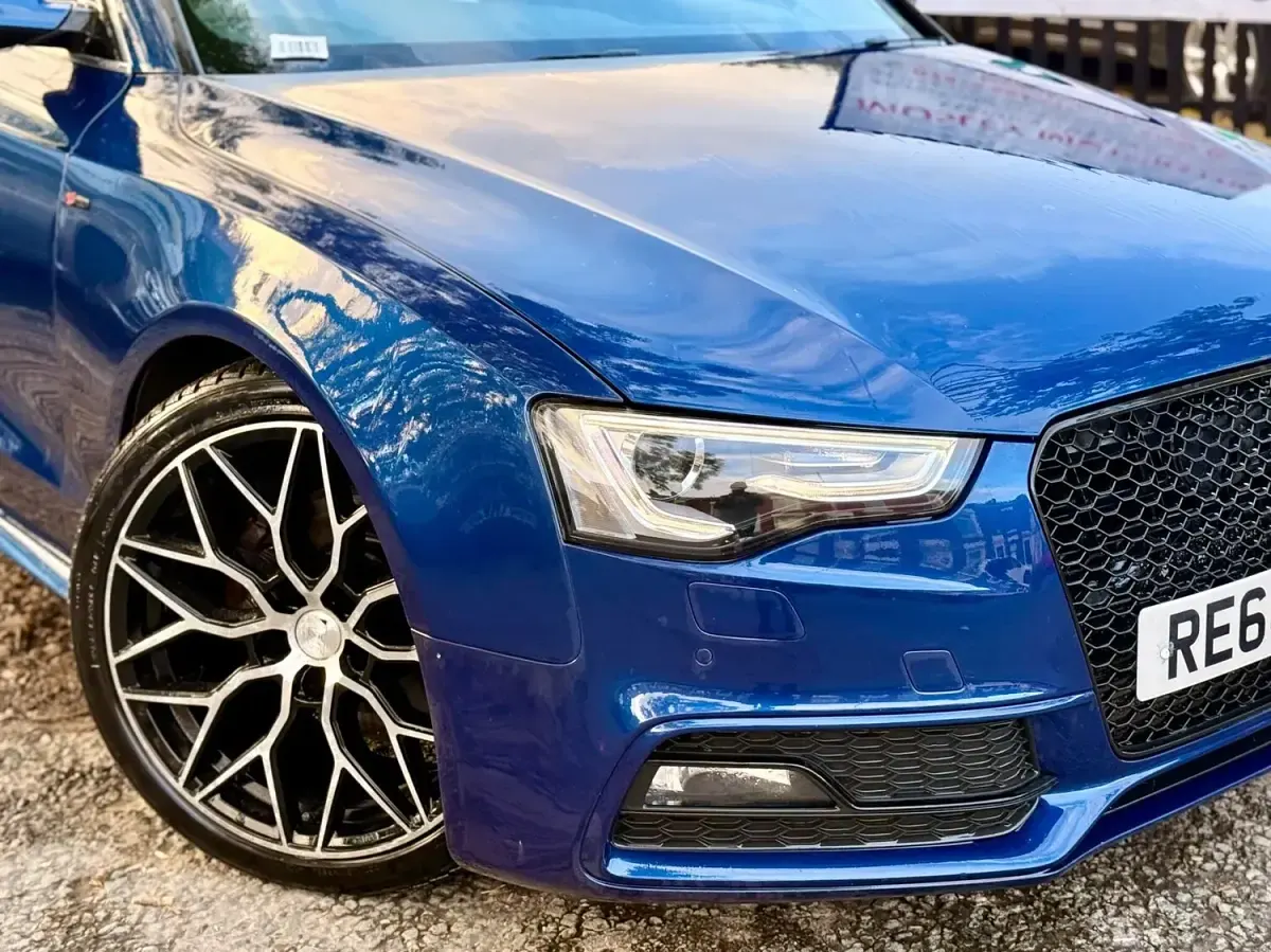 Used Audi A5 S-Line 2015 Blue Coupe