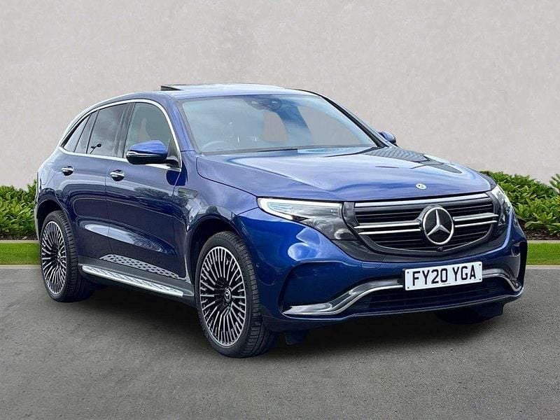 Used Mercedes EQC400 AMG Line Premium Plus 300 kW (408 HP) 2020 Blue SUV