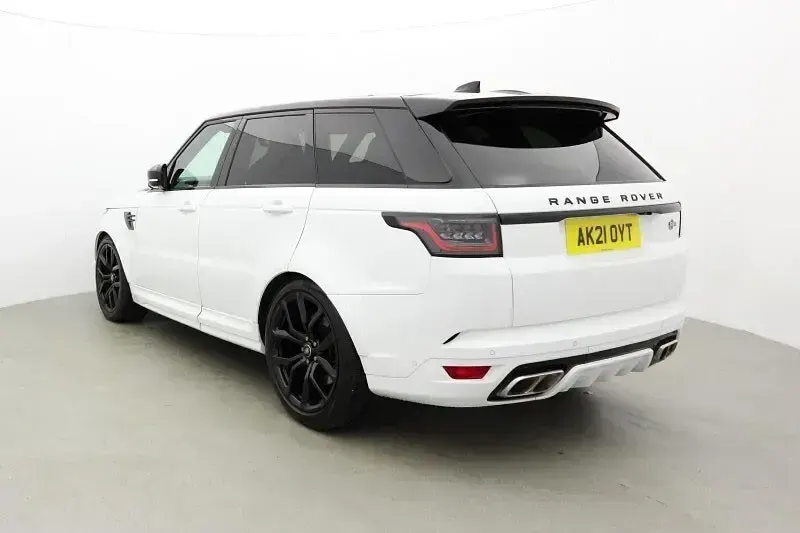 Used Land Rover Range Rover Sport SVR 575 HP (422 kW) 2021 White SUV