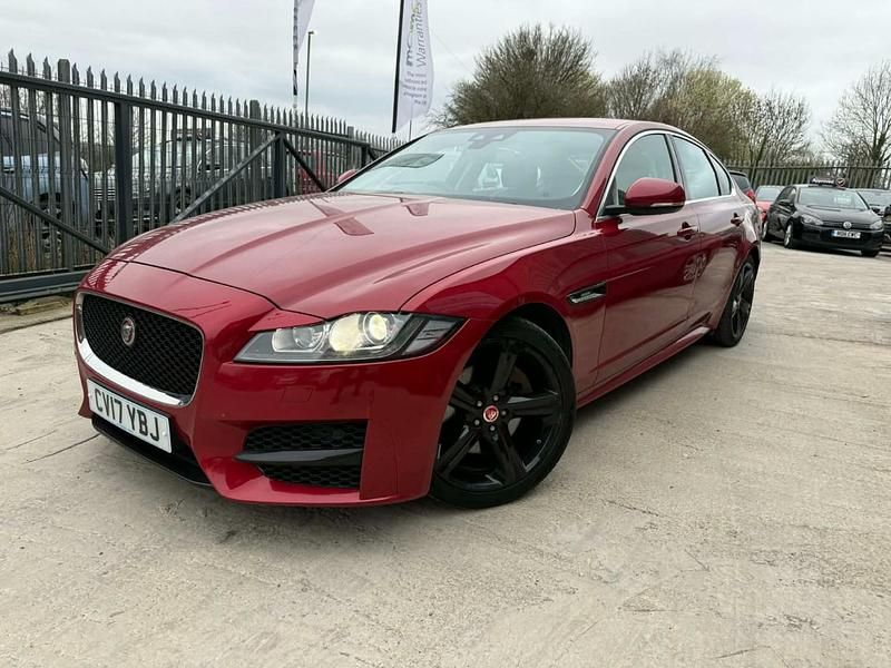 Used Jaguar XF Prestige 2017 Red Sedan