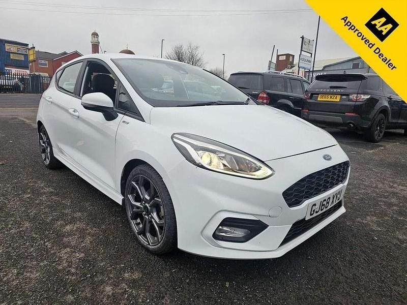 Used Ford Fiesta ST-Line 140 HP (102 kW) 2018 White Hatchback