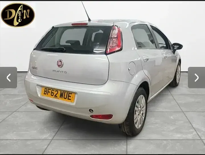 Used Fiat Punto Easy 2012 Grey Hatchback