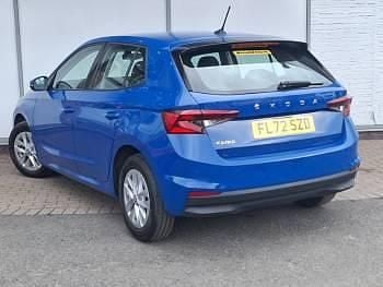 Used Skoda Fabia Comfort 80 HP (58 kW) 2022 Blue Hatchback