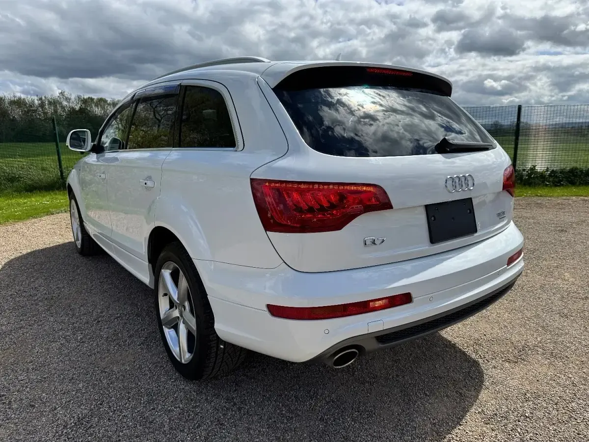 Begagnad Audi Q7 S-Line 2011 Vit SUV