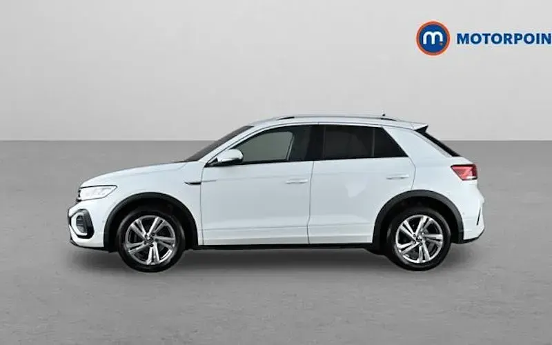 Used VW T-Roc R-line 150 HP (110 kW) 2024 White SUV