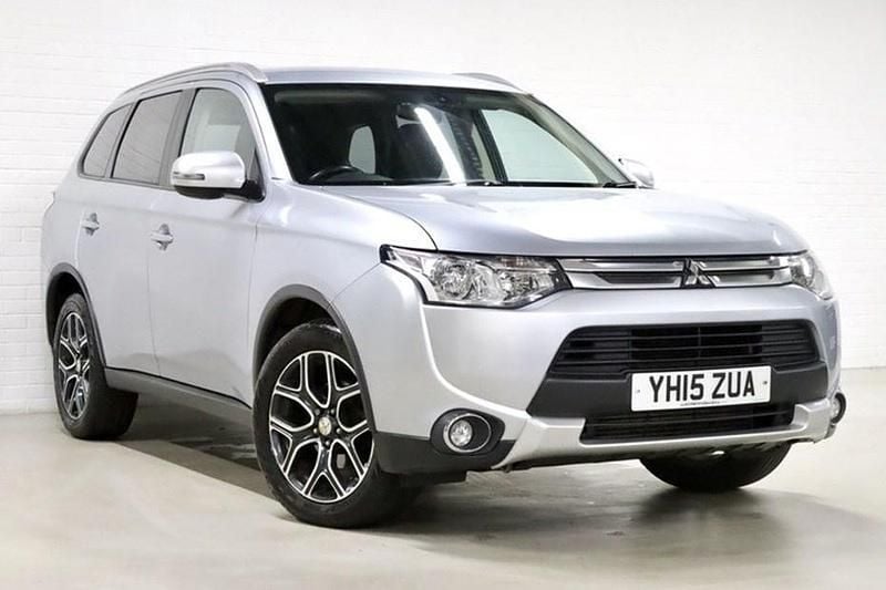 Silver Used 2015 Mitsubishi Outlander SUV | £6,290 (Good price) - Image 1/1