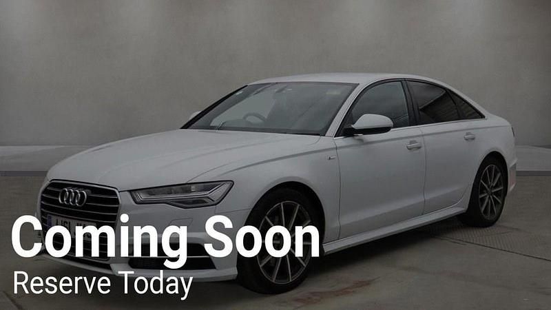 Used Audi A6 S-Line 190 HP (139 kW) 2015 White Sedan