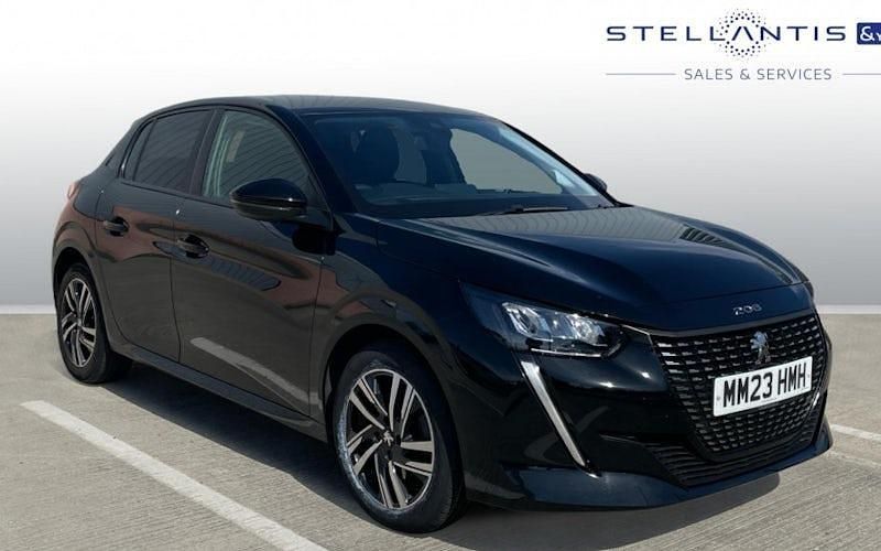 Usado Peugeot 208 Active+ 102 HP (75 kW) 2023 Preto Citadino