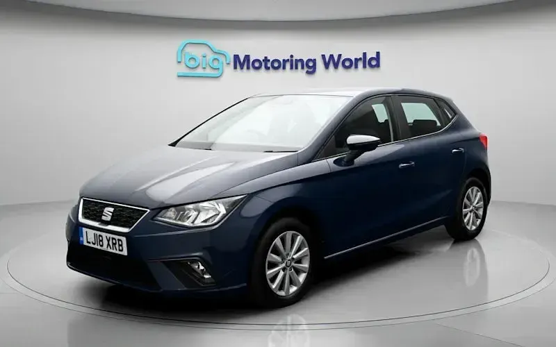 Usado Seat Ibiza SE 95 HP (69 kW) 2017 Azul Citadino