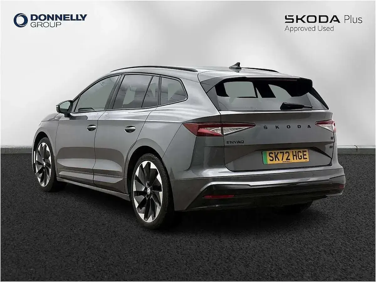 Used Skoda Enyaq iV SportLine 110 kW (150 HP) 2022 Graphite grey metallic SUV