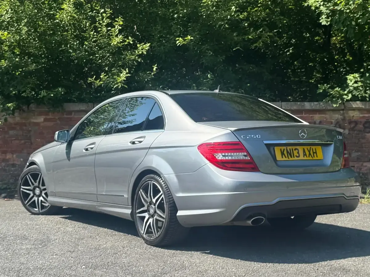 Used Mercedes C250 AMG 2013 Silver Sedan