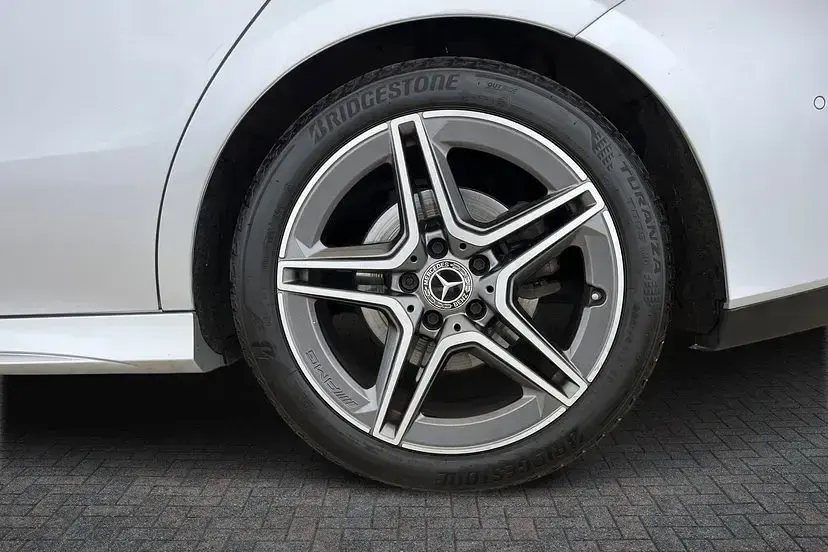 Used Mercedes CLA200 AMG line 161 HP (118 kW) 2021 Silver Coupe