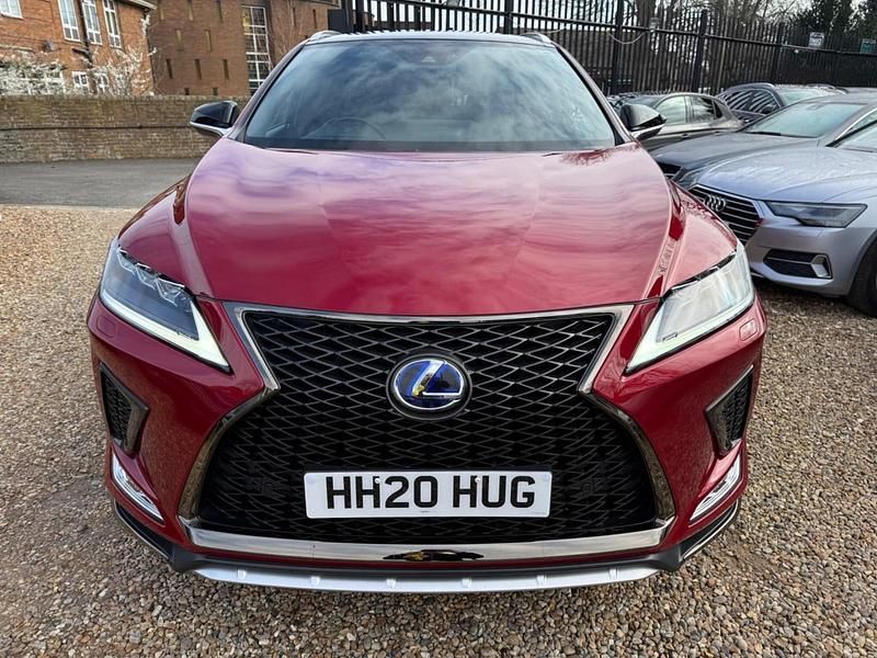 Used Lexus RX450h Sport Line 2020 Red SUV