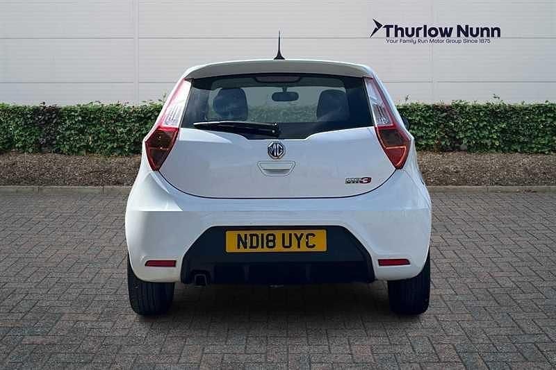 Usado MG MG3 106 HP (77 kW) 2018 Branco Citadino