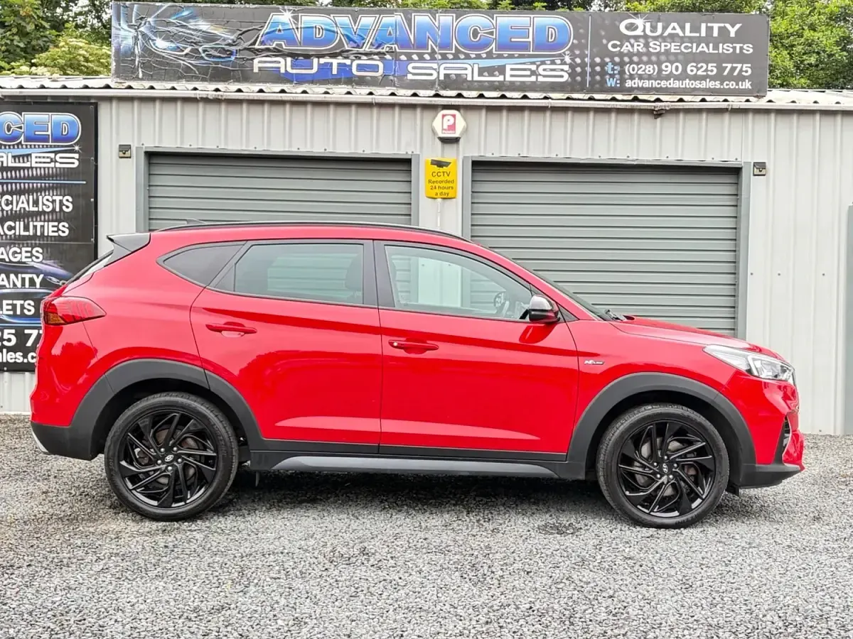 Used Hyundai Tucson N Line 177 HP (130 kW) 2019 Red SUV