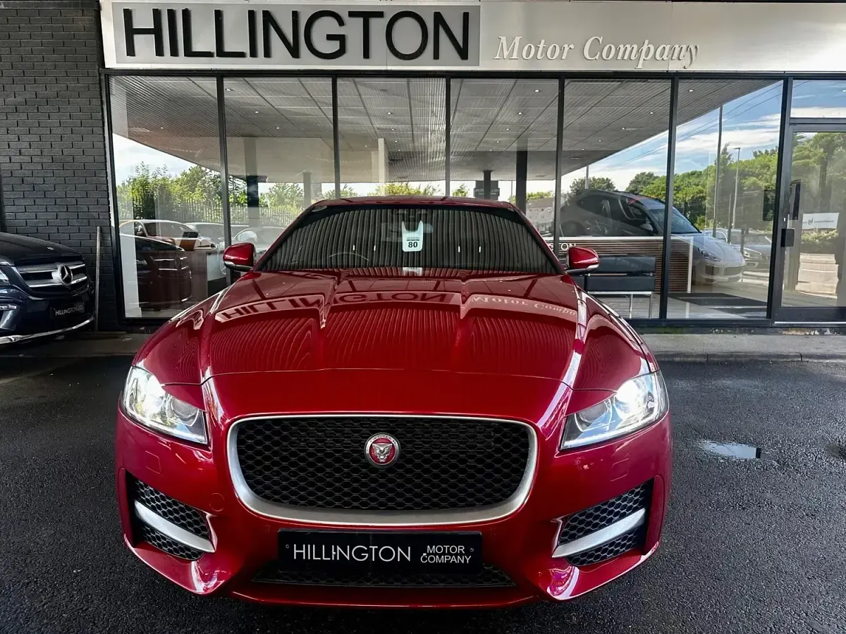 Used Jaguar XF R-Sport 2017 Red Sedan