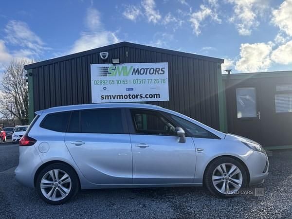 Used Vauxhall Zafira SRi 170 HP (125 kW) 2015 Silver MPV