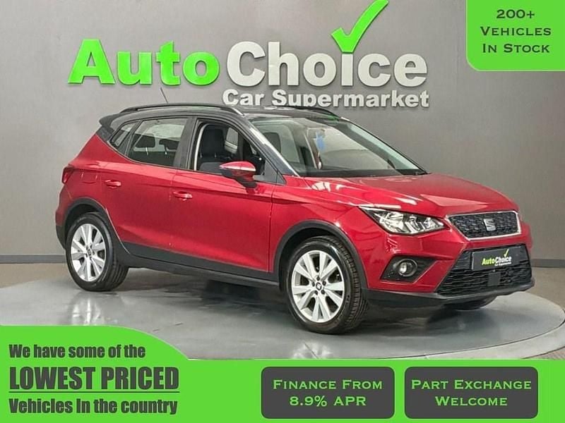 Used Seat Arona SE Technology 95 HP (69 kW) 2020 Red SUV