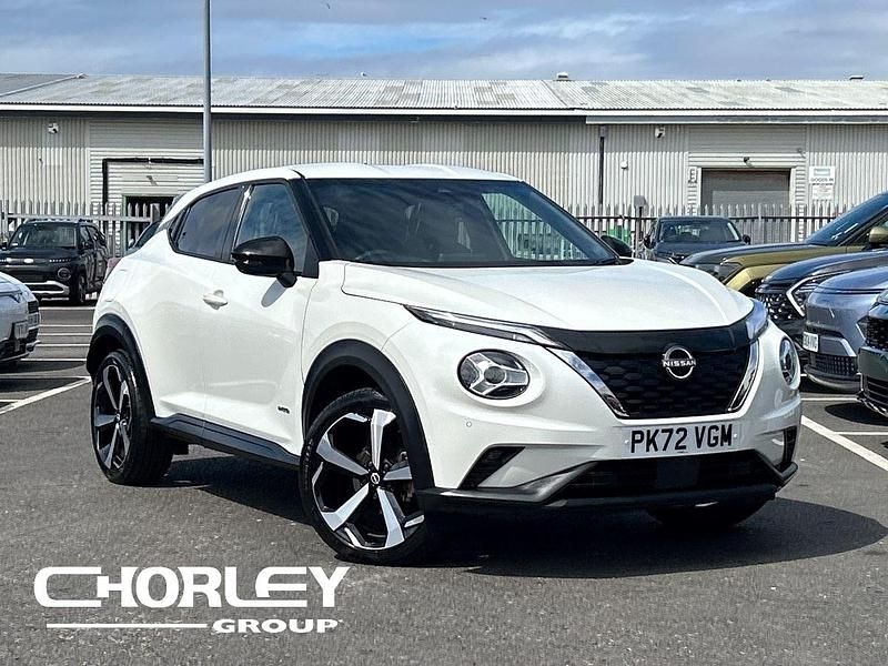 White Used 2022 Nissan Juke Tekna SUV | £18,742 (Fair price) - Image 1/4