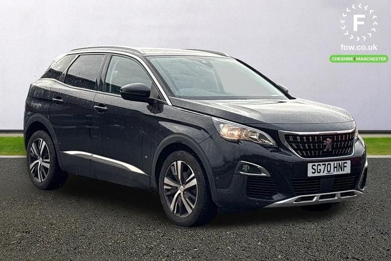 Black Used 2020 Peugeot 3008 Allure Estate | £10,999 (Fair price) - Image 1/3