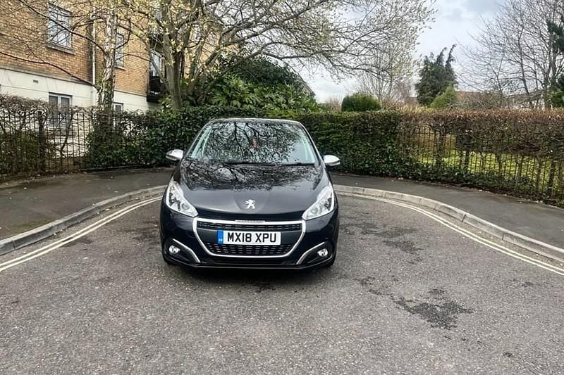 Black Used 2018 Peugeot 208 Allure Hatchback | £5,145 (Good price) - Image 1/1