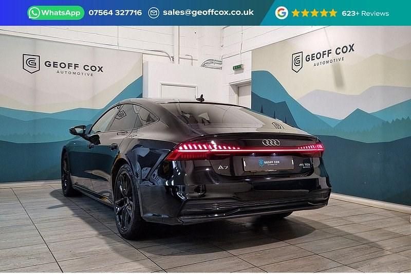 Used Audi A7 Black Edition 340 HP (250 kW) 2021 Black Sedan