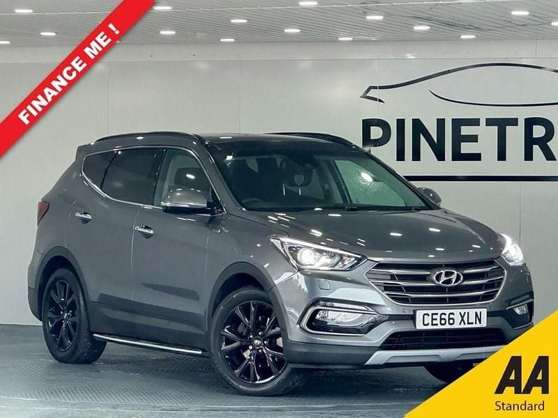 Silver Used 2016 Hyundai Santa Fe Edition SUV | £13,999 (Fair price) - Image 1/3