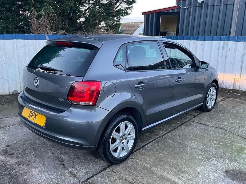 Used VW Polo Match 75 HP (55 kW) 2012 Grey Hatchback