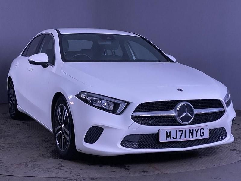White Used 2021 Mercedes A180 Sedan | £13,499 (Super price) - Image 1/4
