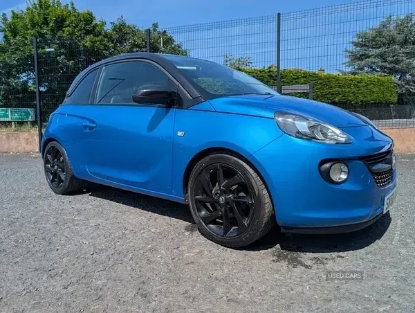 Used Vauxhall Adam 70 HP (51 kW) 2016 Blue Hatchback