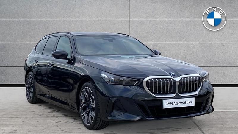 Black Used 2025 BMW i5 M Sport Sedan | £53,990 - Image 1/4