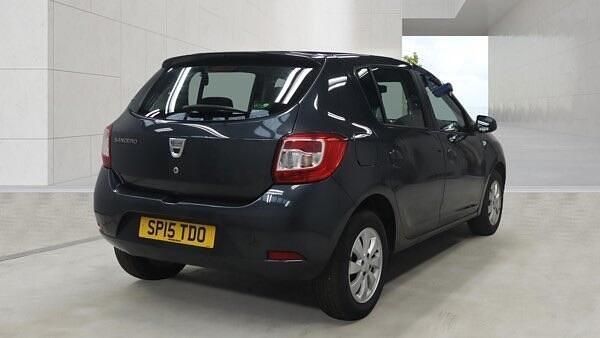 Gebraucht Dacia Sandero 2015 Grau Kleinwagen
