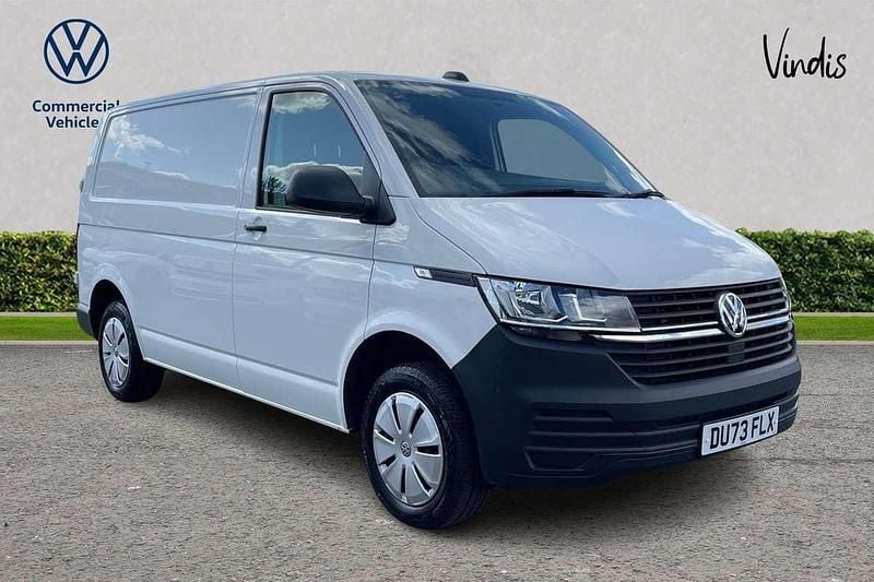 White Used 2023 VW T6.1 Startline Van | £28,075 (Fair price) - Image 1/3